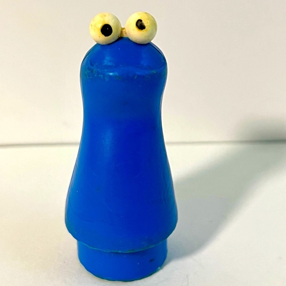Vintage 1970s Fisher-Price Little People Cookie Monster – Sesame Street Muppet